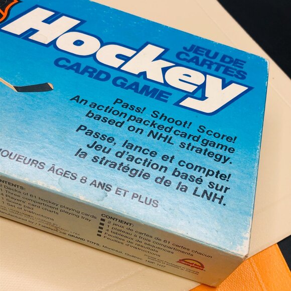 1985 NHL Hockey Card Game Complete Box Set Canadiens Nordiques Rivalry Face Off - Picture 9 of 12
